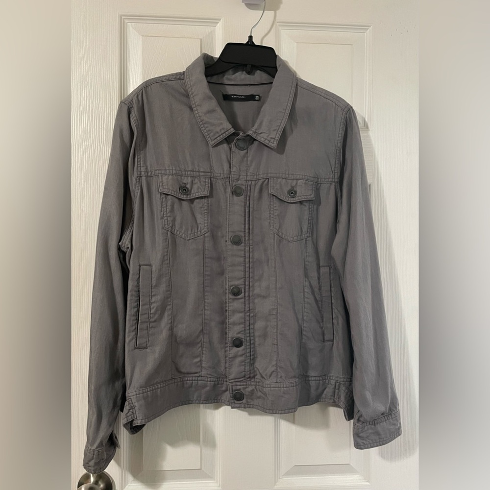 Tahari Gray Lightweight Women's Jacket Size XXL